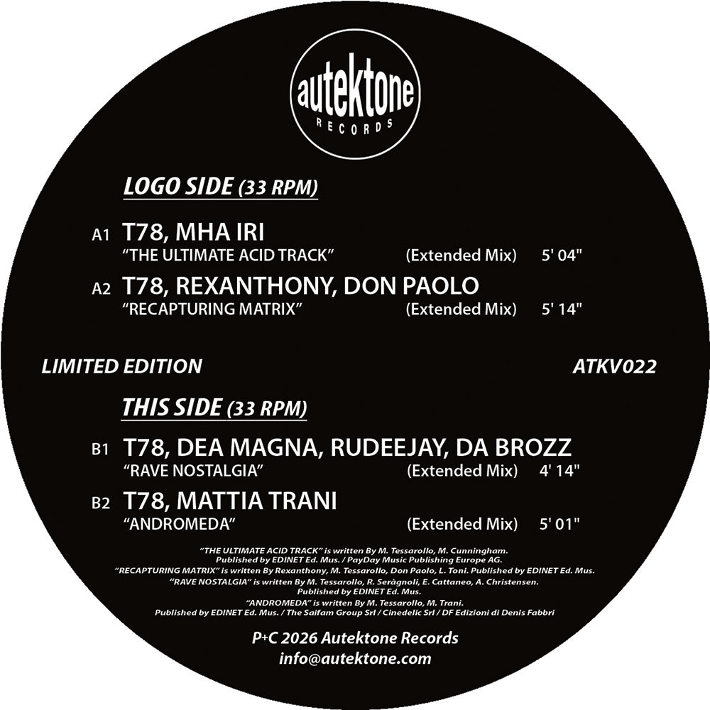 12" Exclusive Vinyl - Various Artists - 4 Tracks Ep (New)