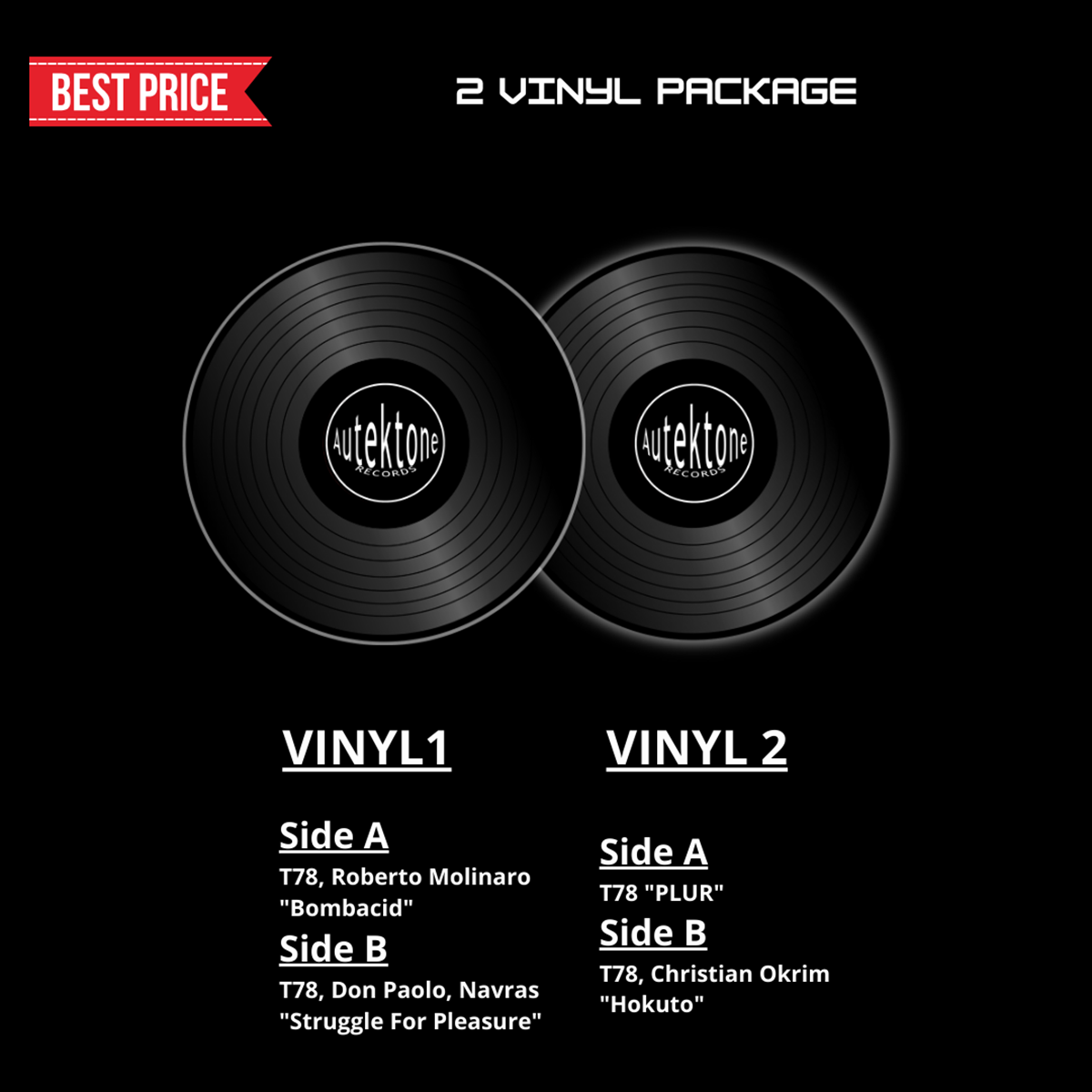 12″ Exclusive 2 Vinyl Package (ATKV018 – ATKV019)